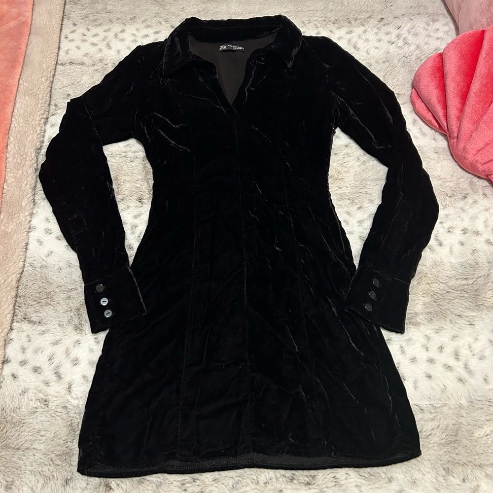 Black Velvet Zara Minidress 🖤
